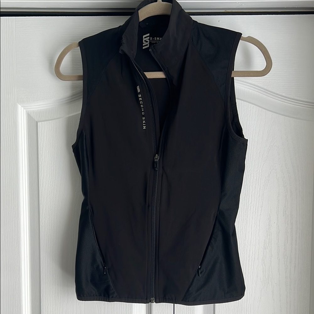 Second Skin Overalls - Sleeveless Black Vest